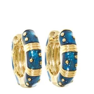 Lauren G. Adams huggie earrings NWT